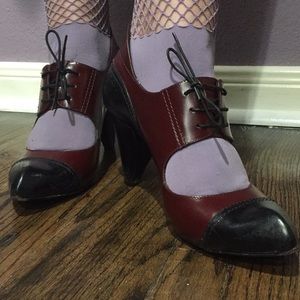 Latitude Femme red & black booties size 41